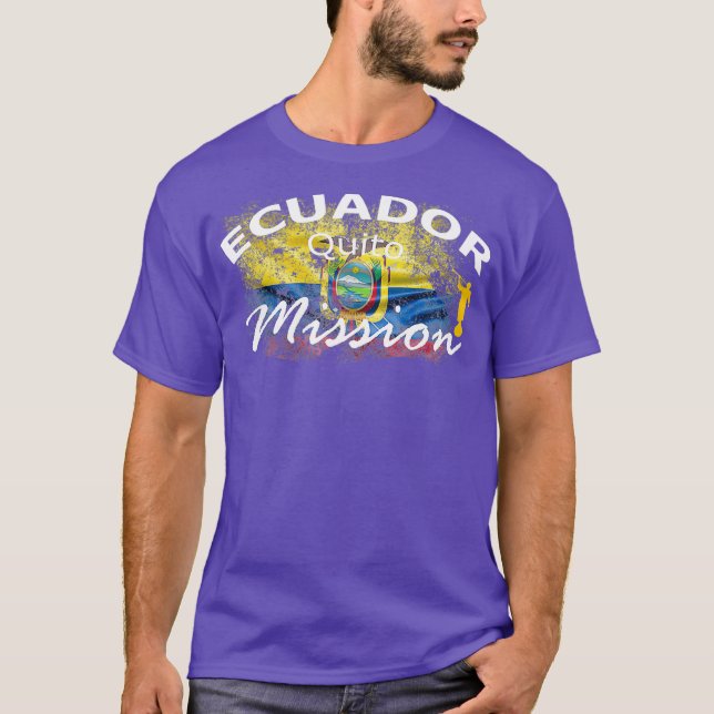 T-shirt Équateur Quito Mormon LDS Mission Missionnaire Don (Devant)