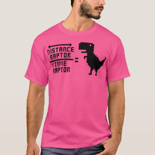 T-shirt Équation amusante Velociraptor 3