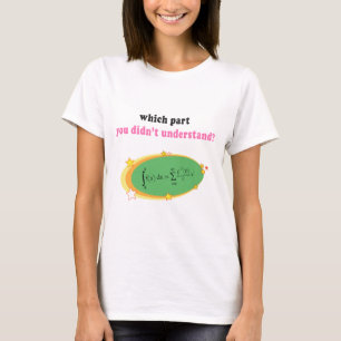 T-shirt Équation complexe de maths