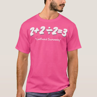 T-shirt Équation mathématique basique drôle