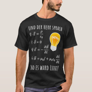 T-shirt équation mexicaine génie électrique