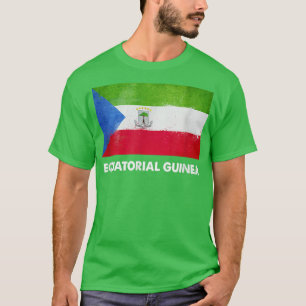 T-shirt Equatoguinean Equatorial Guinea Flag