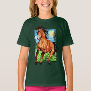 T-shirt Equestre - Ferme Stallion Horse - Équitation