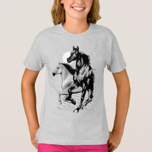 T-shirt Equestre - Stallion Horse - Équitation