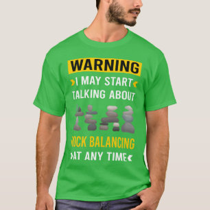 T-shirt Équilibrage de pierre Pierres Rochers Empilage Équ