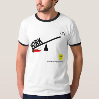 T-shirt équilibre de la Travail-vie