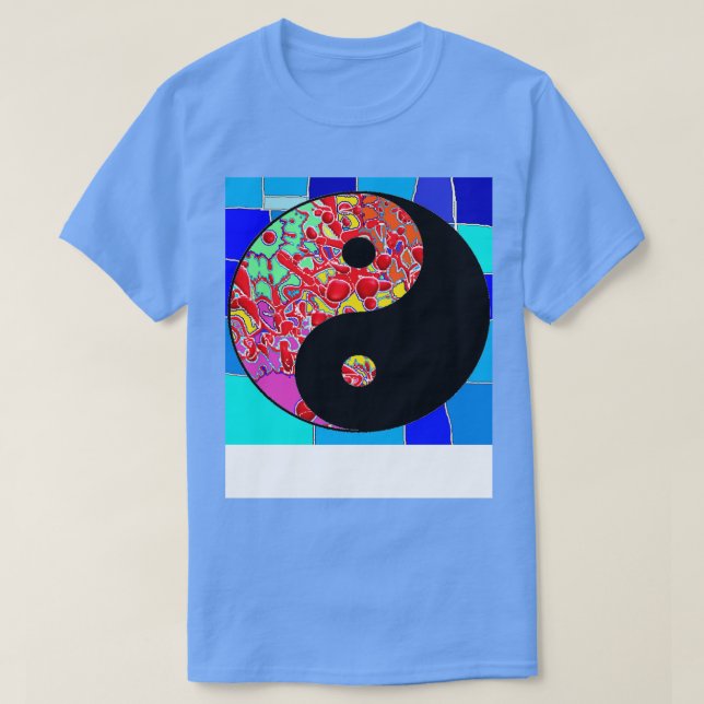 T-shirt équilibre du yin yang (Design devant)