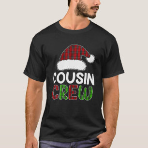 T-shirt Équipage Cousin Correspondant Pajamas De Noël Pour