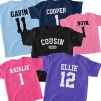 Équipage Cousin Personnalisé Correspondant Personn
