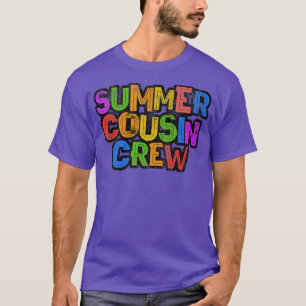 T-shirt ÉQUIPAGE DE COUSIN ÉTÉ 2021 Grand-mère Grand-père 