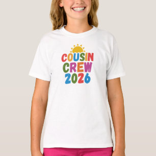 T-shirt Équipage de cousins