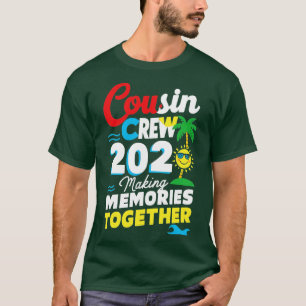 T-shirt Équipage de couture 2024 Vacances été Plage Voyage