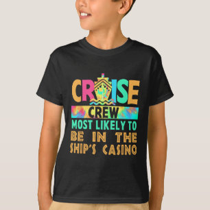 T-shirt Équipage de croisière de vacances le plus suscepti