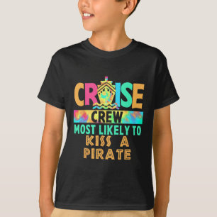 T-shirt Équipage de croisière de vacances Tie Dye le plus