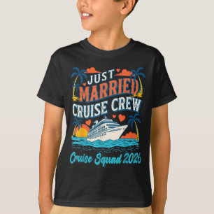 T-shirt Équipage de croisière marié en 2026 voyage de noce