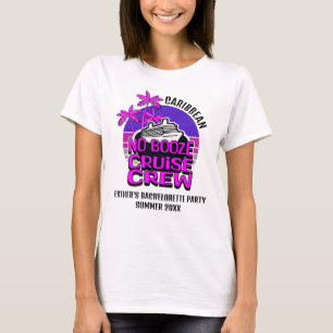 T-shirt Équipage de croisière sans alcool pour enterrement