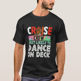 T-shirt Équipage De Croisières Les Plus Susceptibles De Da