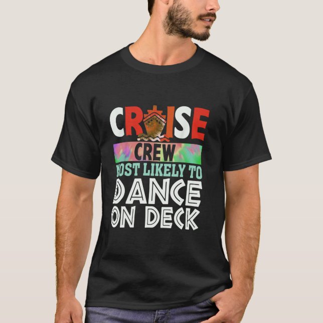 T-shirt Équipage De Croisières Les Plus Susceptibles De Da (Devant)