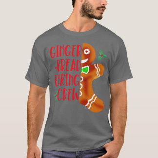 T-SHIRT ÉQUIPAGE DE CUISINE DE PAIN À GINGERBRE