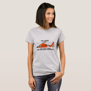 T-shirt équipage de la base aérienne USCG Houston