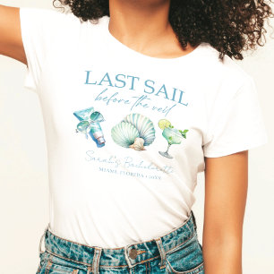 T-shirt Équipage de la mariée personnalisé pour une croisi