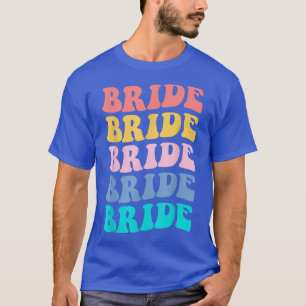 T-shirt Équipage de mariée je fais Crew Retro Enterrement