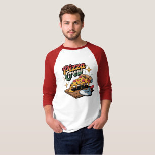 T-shirt Équipage de pizza