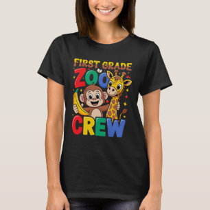 T-shirt Équipage de zoo de première année pour une classe