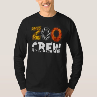 T-shirt Équipage de zoo impression animale pour enfants ga