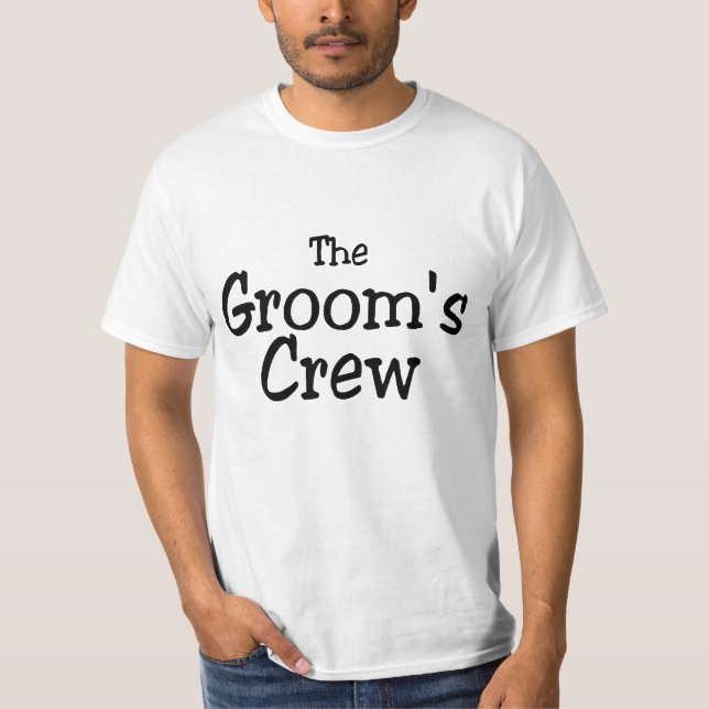 T-shirt Équipage des salles mariages (Devant)