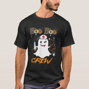 T-shirt Équipage drôle de Bisou Halloween Docteur Infirmiè
