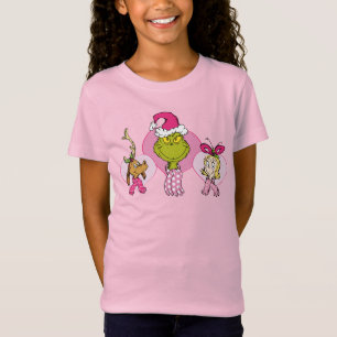T-Shirt Équipage du Grinch en Portrait de la Saint-Valenti
