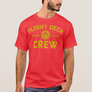 T-shirt Équipage du poste de pilotage de BattleGalactica