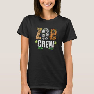 T-shirt Équipage du zoo Zoocrew Animaux africains Zèbre Gi