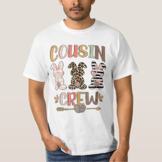 T-shirt Équipage Leopard Lapin de Pâques lapin