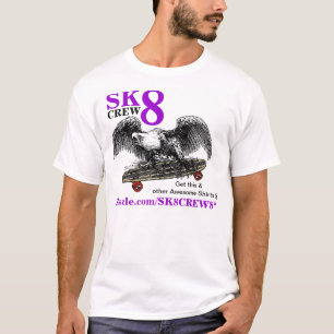 T-SHIRT ÉQUIPAGE SK8 8