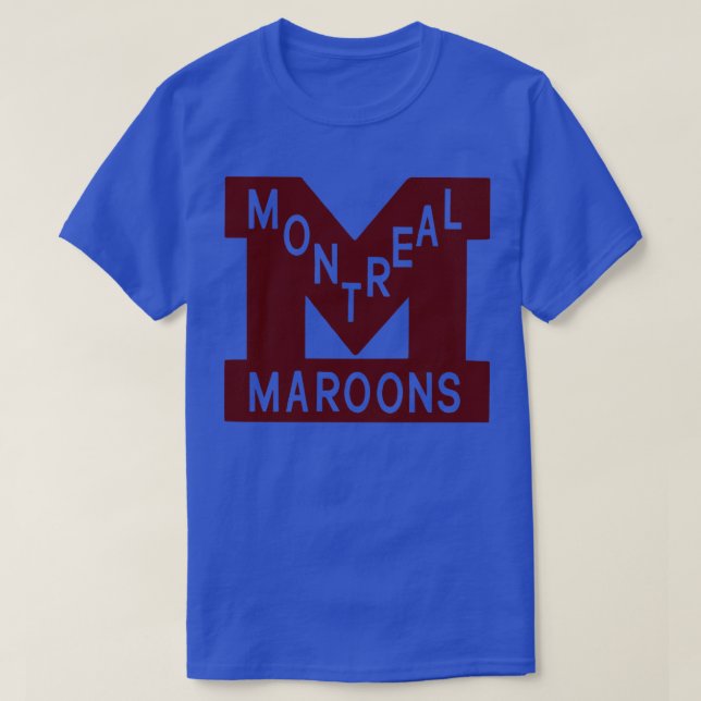 T-shirt Équipe 1 de hockey marron de Montréal défaite (Design devant)