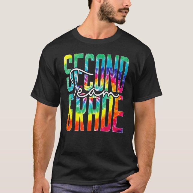 T-shirt Équipe 2e année Bonjour 2e année Retour à l'école  (Devant)