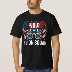 T-shirt Équipe 4 juillet Vision