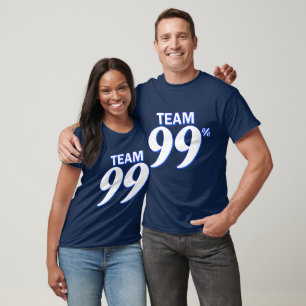 T-shirt Équipe 99 %