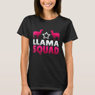 T-shirt Équipe adorable de lamas Éleveur d'amoureux de lam