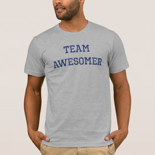 T-shirt Équipe Awesomer (Devant)