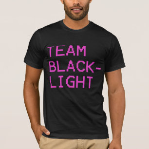 T-shirt Équipe Blacklight (logo de roses indien)
