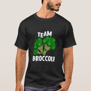 T-shirt Équipe Brocoli Végétalien Végétarien Légume