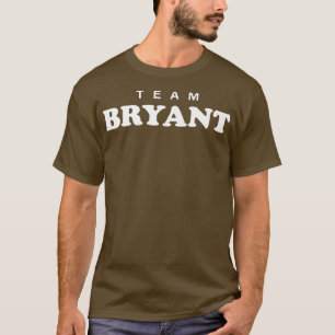 T-shirt Équipe Bryant Nom de Famille Mariage Nom de Famill
