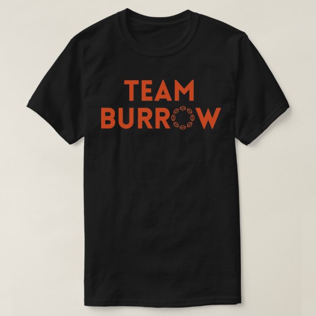 T-shirt équipe burrow (Design devant)