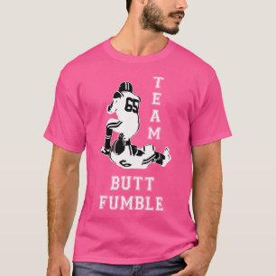 T-shirt Équipe Butt Fumble Football Funny Ffl Brouillon Pa