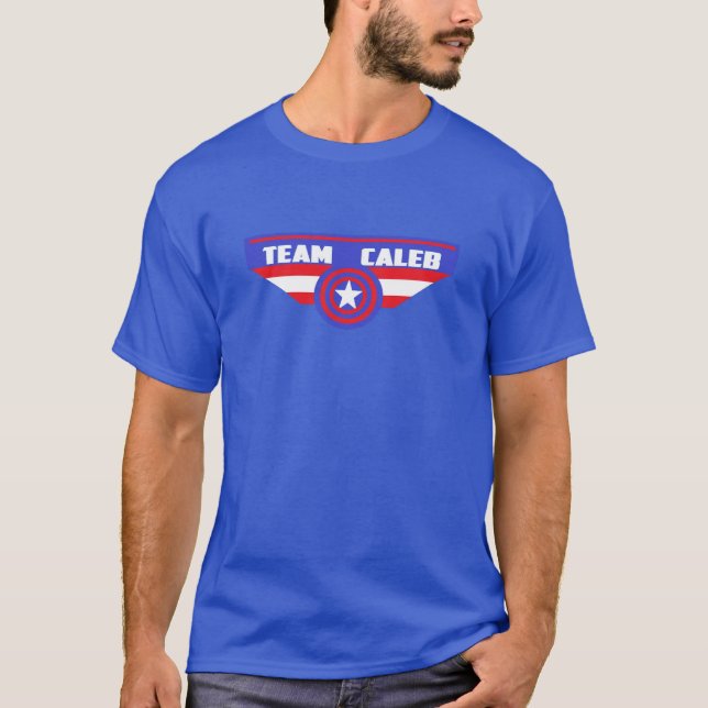 T-shirt Équipe Caleb (Devant)