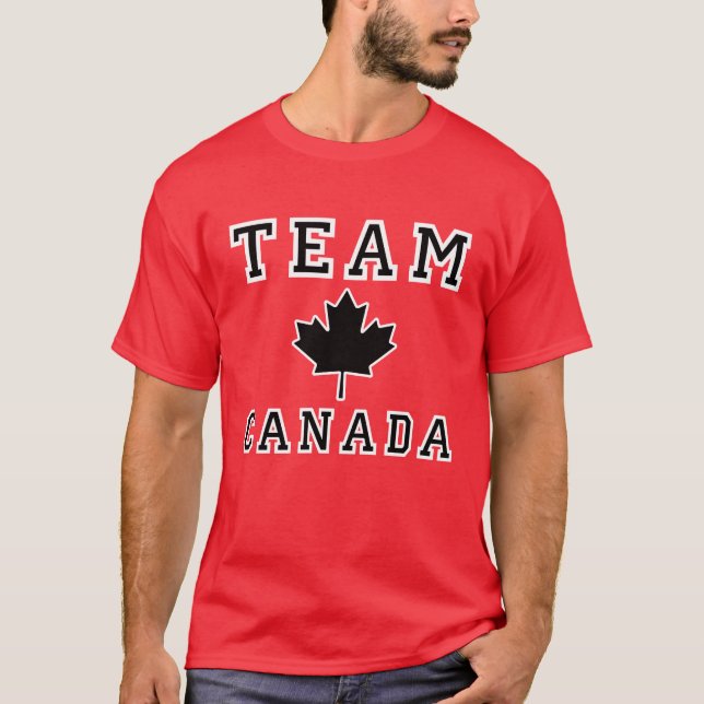 T-shirt Équipe Canada (Devant)