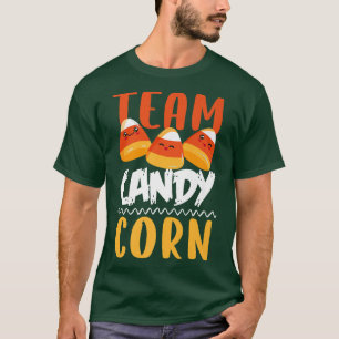 T-shirt Équipe Candy Corn Funny Halloween Scary Costume bl